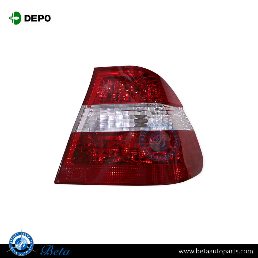 Right Side Tail Lamp Clear for BMW 3 Series E46 LCI 2002-2004 models, Part Number 63216946536