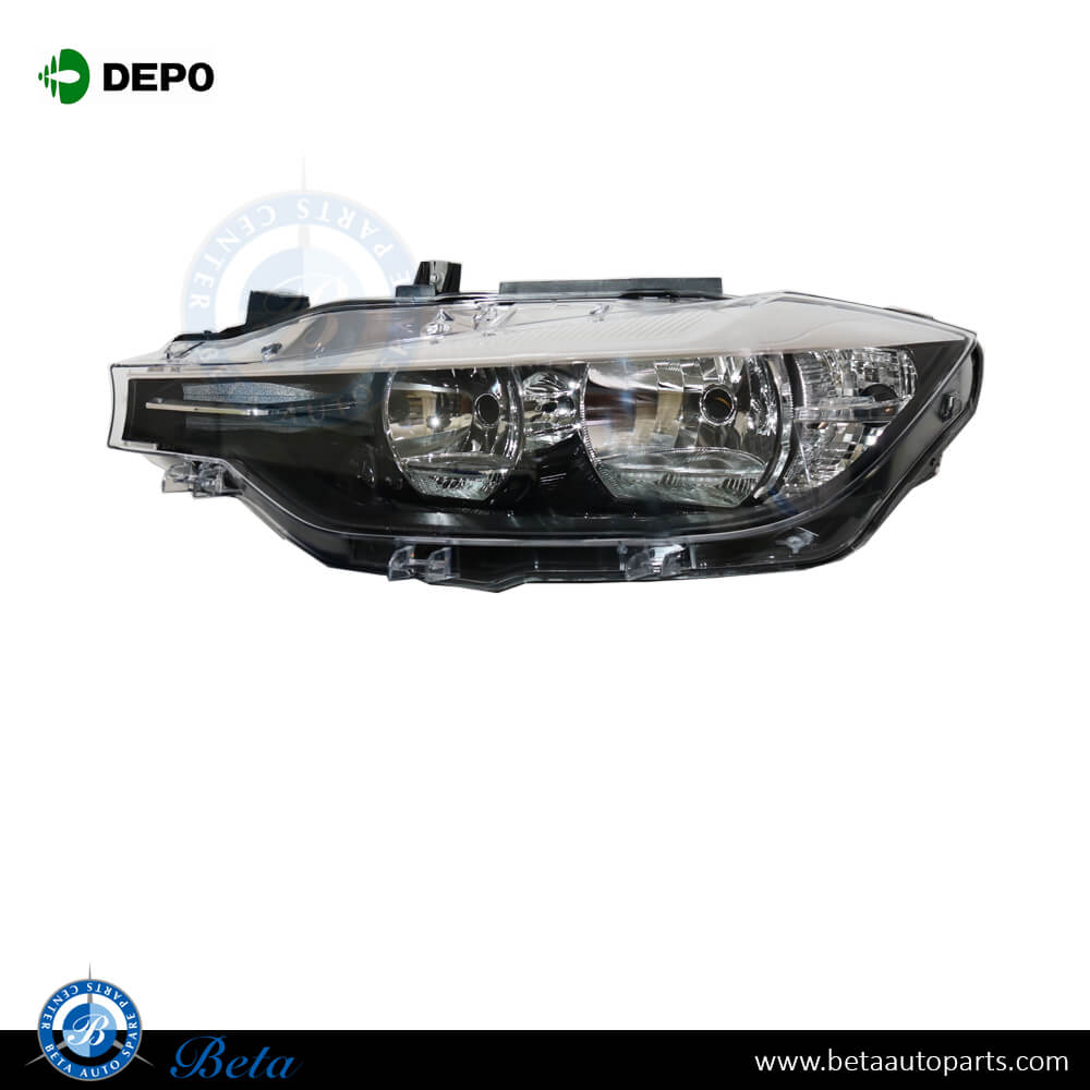 Left Side Headlamp for BMW 3 Series F30 LCI 2016-2018 models, Part Number 63117365595