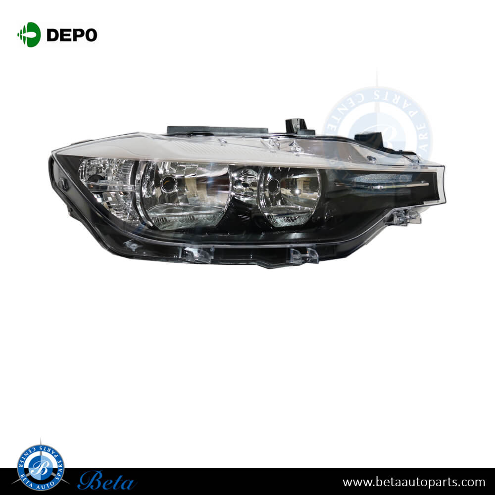 Right Side Headlamp for BMW 3 Series F30 LCI 2016-2018 models, Part Number 63117365596