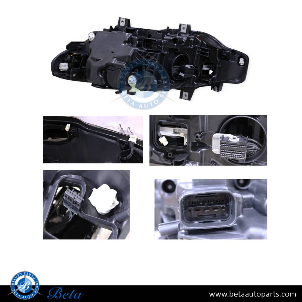 BMW 3 Series F30 LCI (2016-2018), Headlamp LED (Right), China, 63117419634