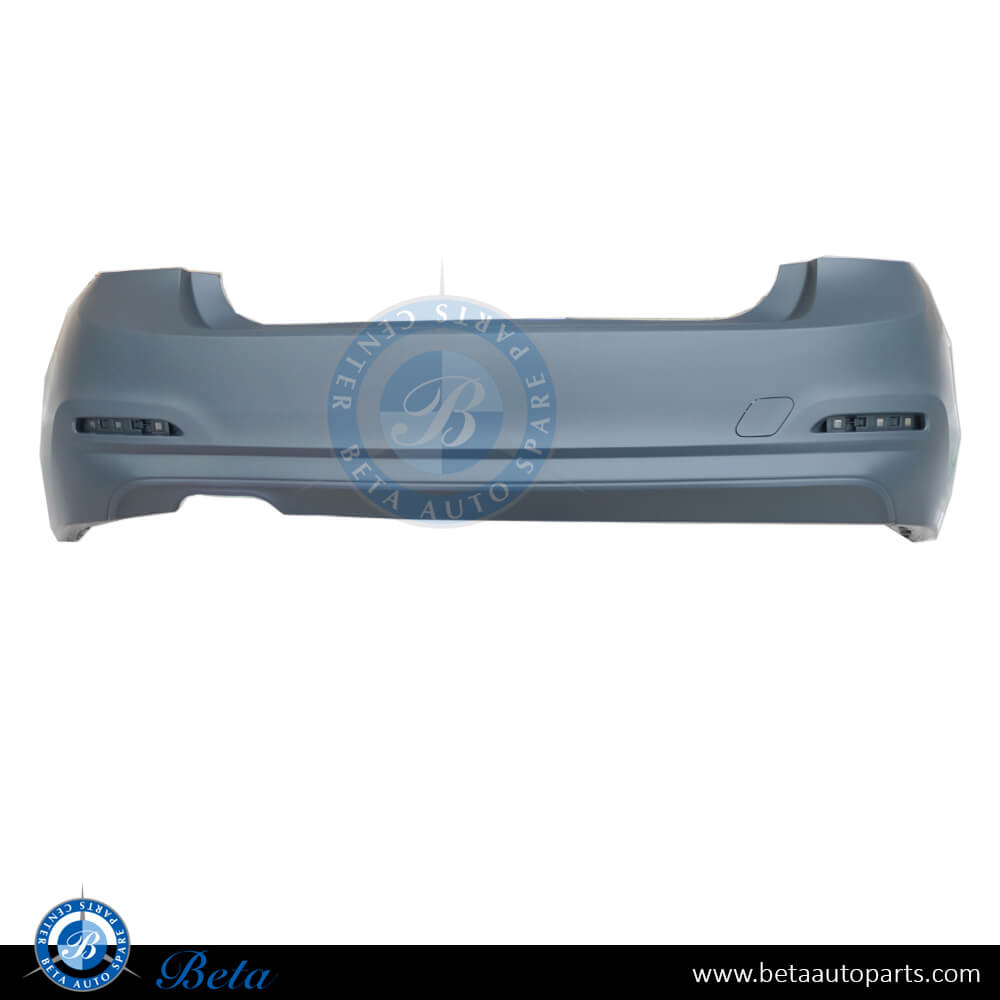 Rear Bumper Basis for BMW 3 Series F30 LCI 2016-2018 models, Part Number 51127384601