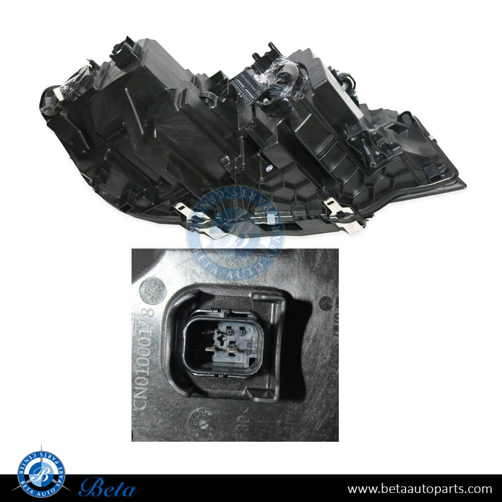 BMW 3 Series G20 (2019-Up), Headlamp Adaptive LED (Right), China, 63118496156