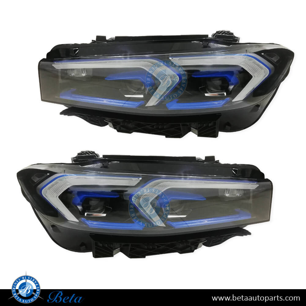 Headlamp Upgrade from Adaptive LED to 2023 LCI Laser Look for BMW 3 Series G20 2019-2022 models