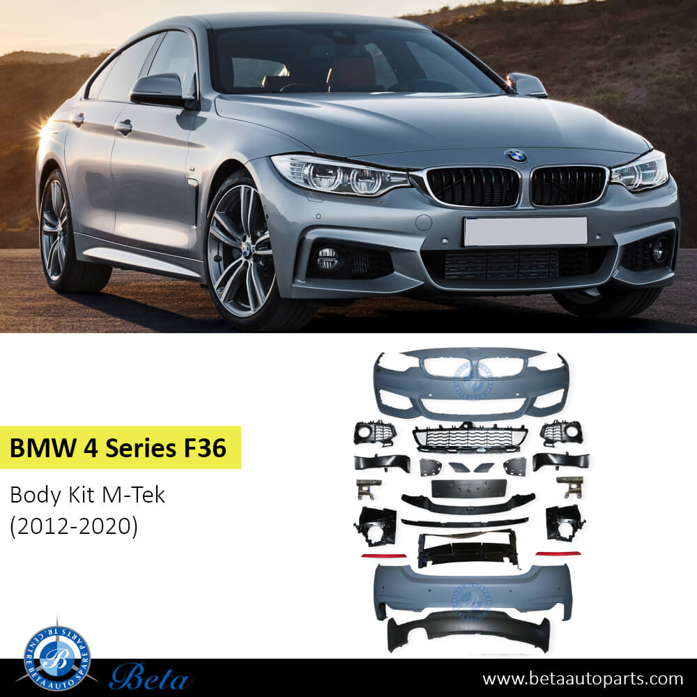 BMW 4 Series F36 (2012-2020), Body Kit M-Tek, Taiwan