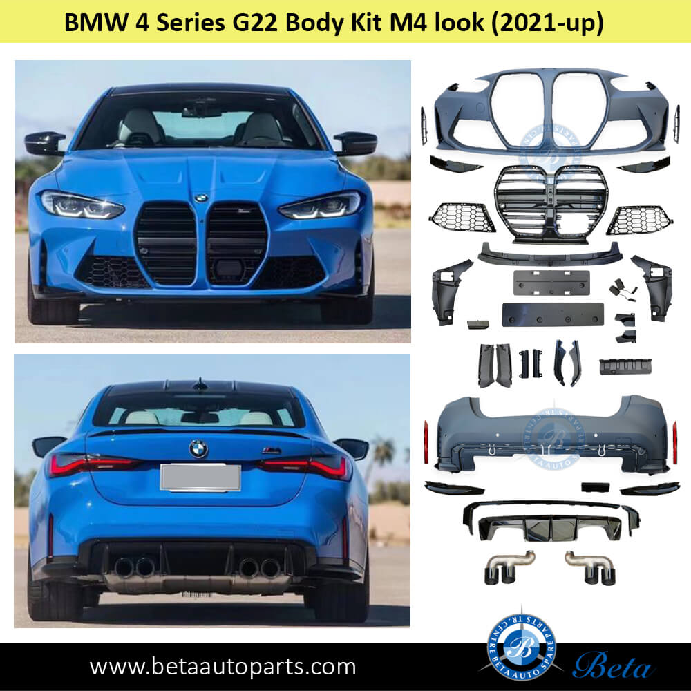 BMW 4 Series G22 (2021-Up), Body Kit M4 Look, China