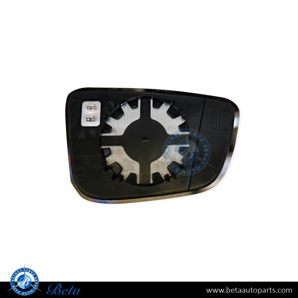 BMW 5/7/8 Series G30/G11/G12/G15/G16 (2016-Up), Mirror Glass (Left), China, 51167445413