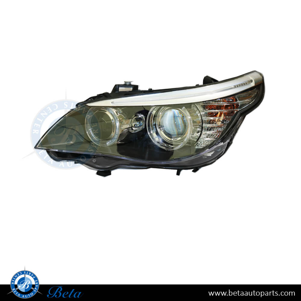 Left Side Headlamp Bixenon with HID for BMW 5 Series E60 LCI 2008-2009 models, Part Number 63127177751