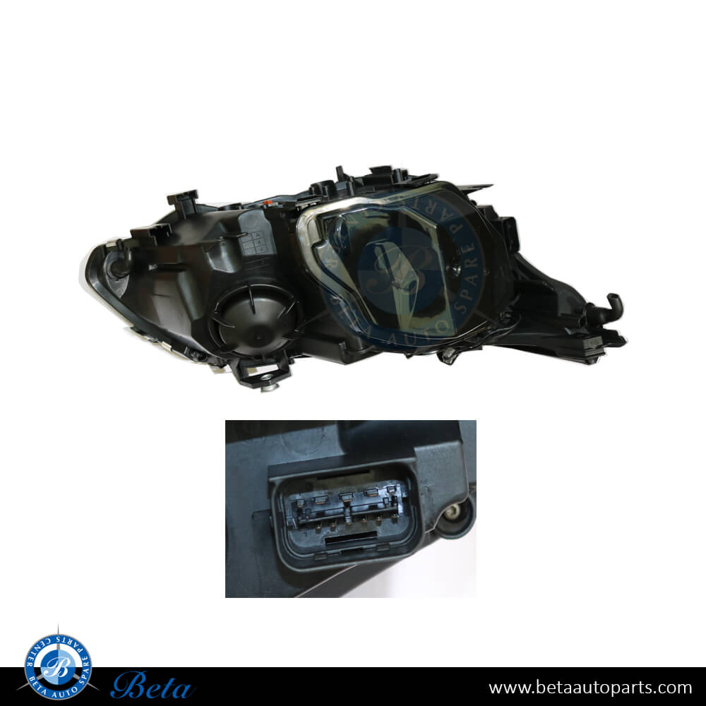 BMW 5 Series E60 LCI (2008-2009), Headlamp Bixenon with HID (Left), China, 63127177751