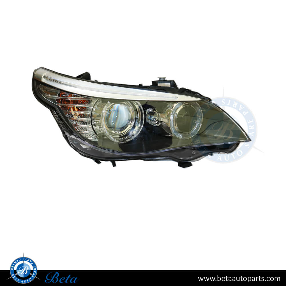 Right Side Headlamp Bixenon with HID for BMW 5 Series E60 LCI 2008-2009 models, Part Number 63127177752