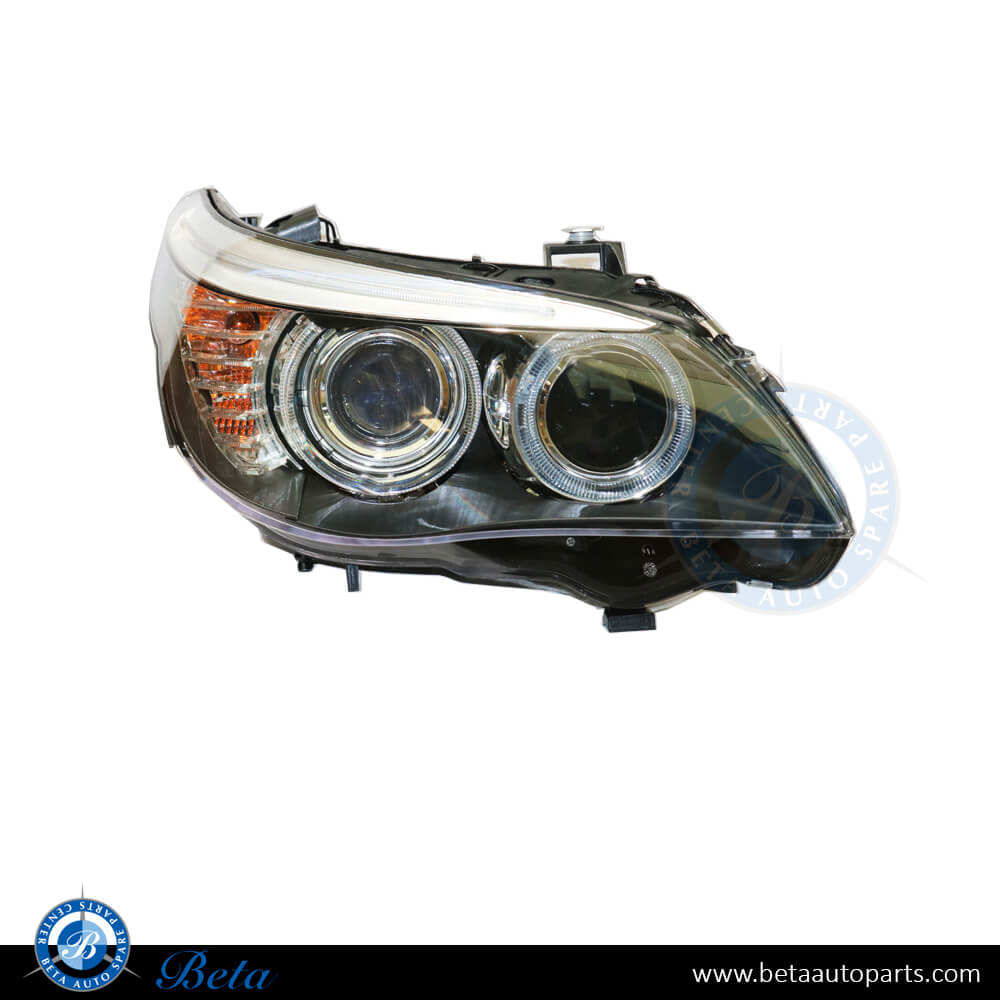 BMW 5 Series E60 LCI (2008-2009), Headlamp Bixenon with HID (Right), China, 63127177752