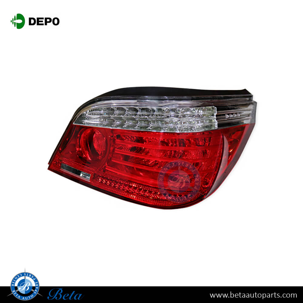 BMW 5 Series E60 LCI (2008-2009), Tail Lamp (Right), Depo, 63217177282