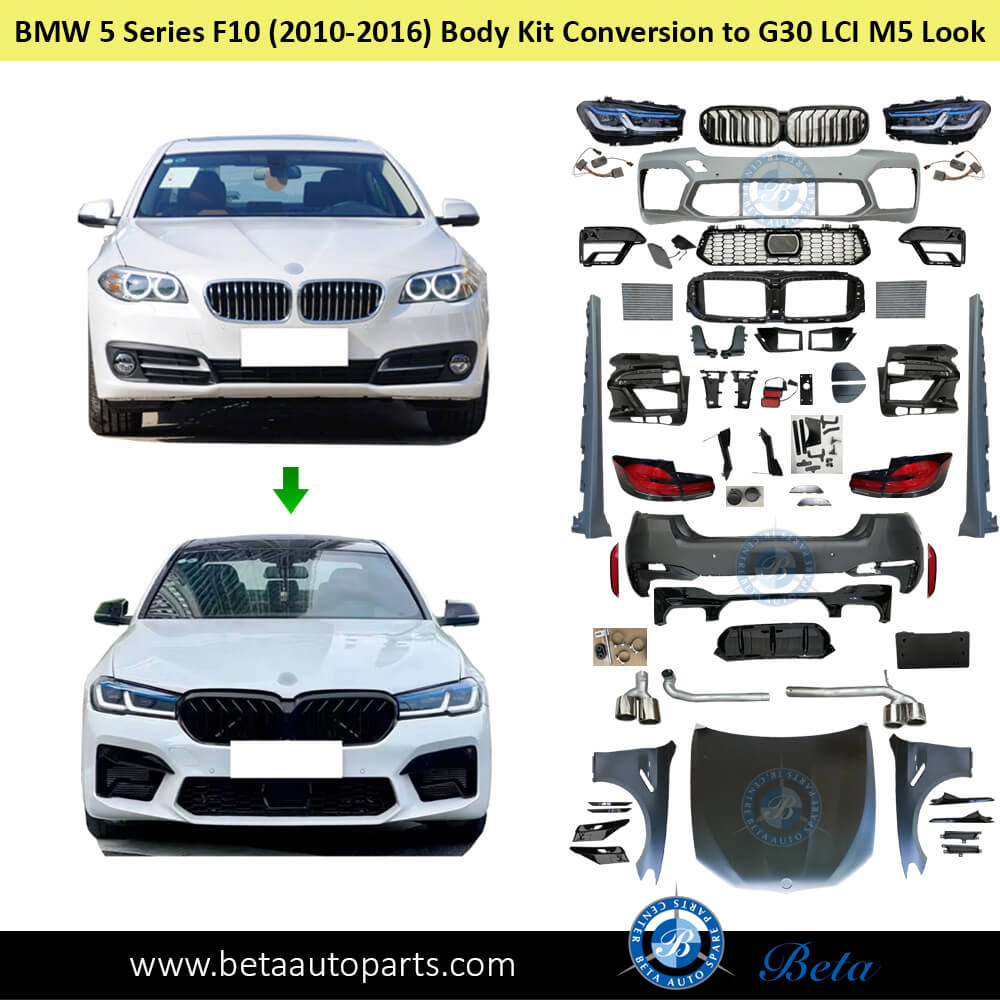 BMW F10 LCI Conversion Kit Upgrade to 2021 M5 Look Front