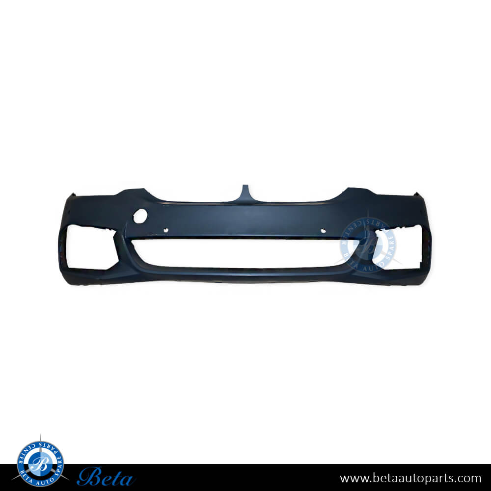 BMW 5 Series G30 (2017-2020), Front Bumper with PDC M-Tek look, China, 51118069072 / 51118072855