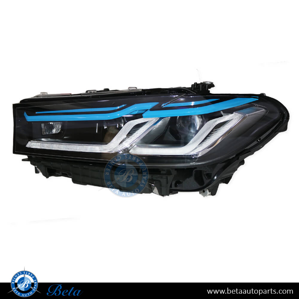 BMW 5 Series G30 (2017-2020), Headlamp Upgrade from LED to 2021 Laser look, China, 63117214951 / 63117214952