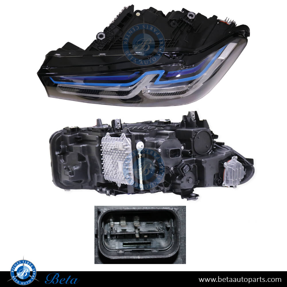 BMW 5 Series G30 (2017-2020), Headlamp Upgrade from LED to 2021 Laser look, China, 63117214951 / 63117214952