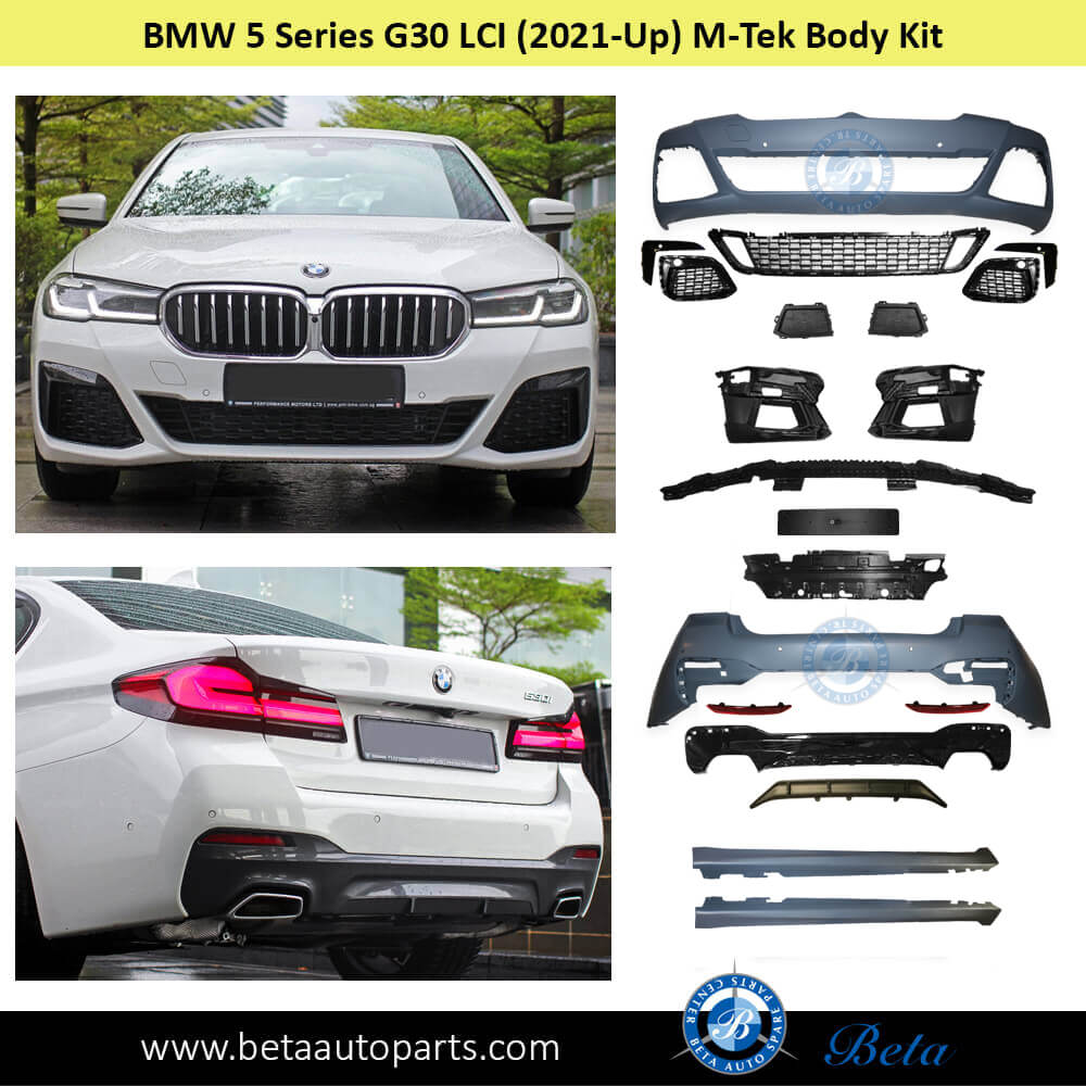 BMW 5 Series G30 LCI (2021-Up), Body Kit M-Tek, Taiwan