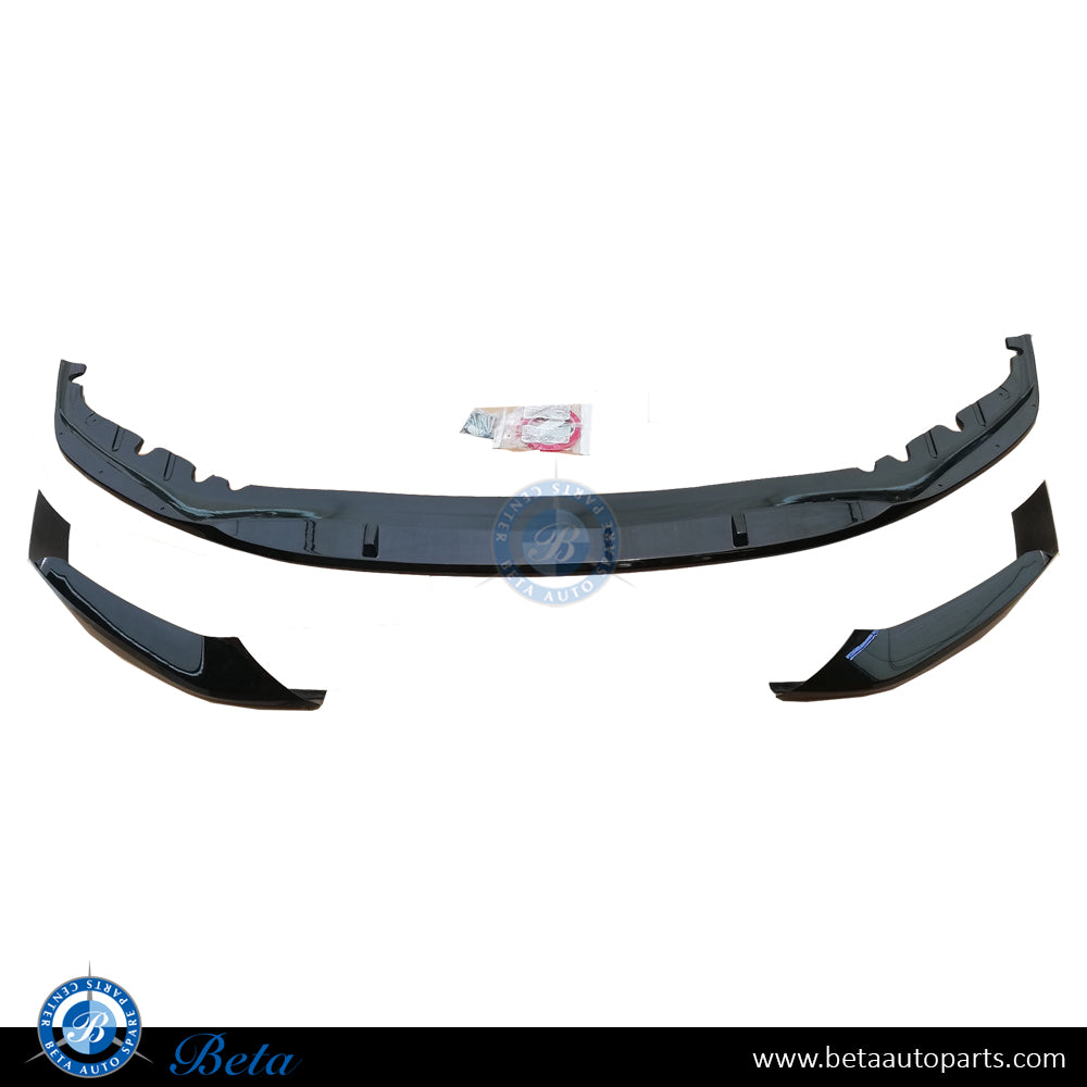 Front Bumper Lower Spoiler M-Performance for M-Tek for BMW 5 Series G30 2017-2020 models, Part Number 51192414139