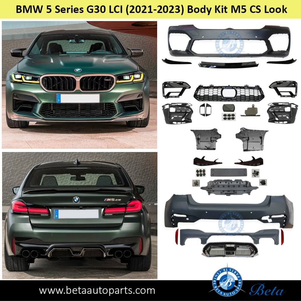 BMW 5 Series G30 LCI (2021-2023), Body Kit M5 CS Look, Taiwan