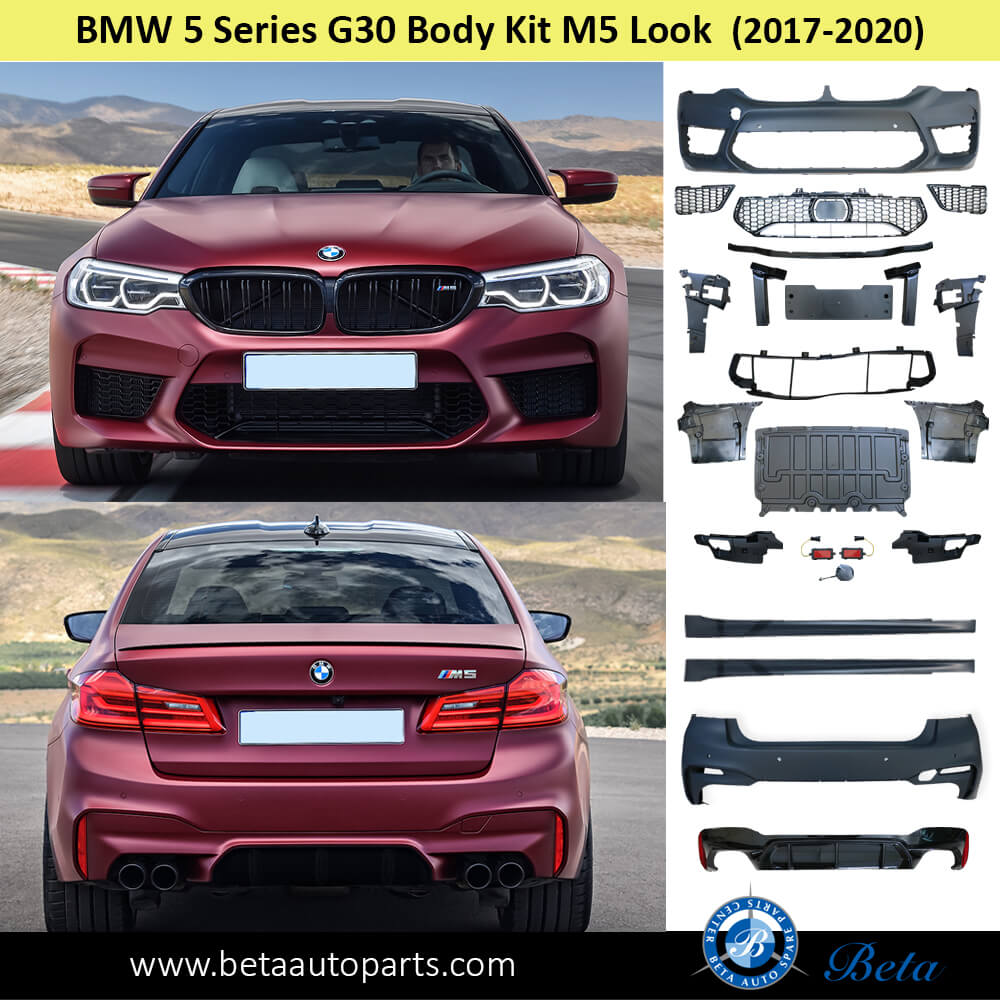 BMW 5 Series G30 (2017-up), Body Kit M5 Look, China