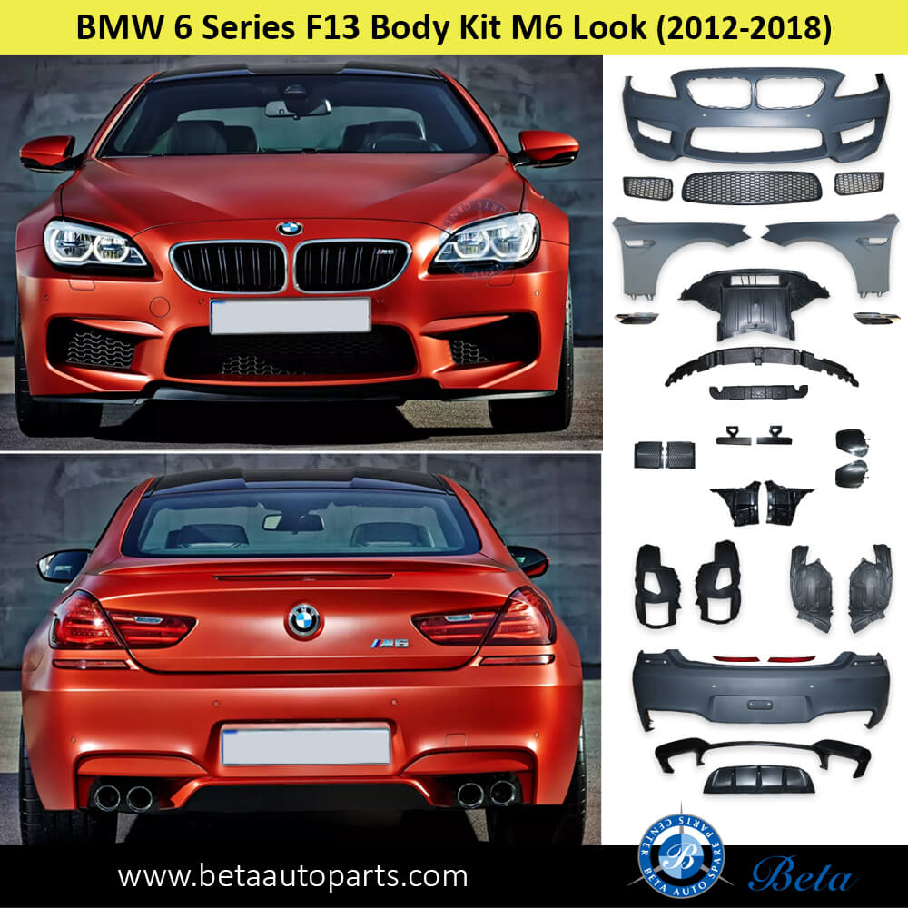 BMW 6 Series F13 (2012-2018), Body Kit M6 Look, China