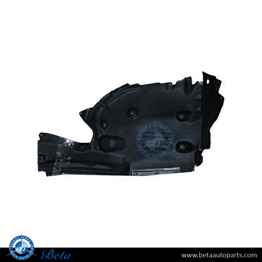 Right Side Front Wheel Fender Liner - Rear Half for BMW 7 Series F01/F02 2009-2015 models, Part Number 51717185160