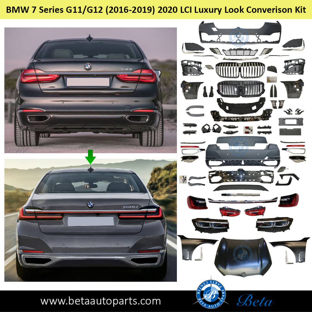 BMW 7 Series G11/G12 (2016-2019), 2020 LCI Luxury look Conversion Kit, China