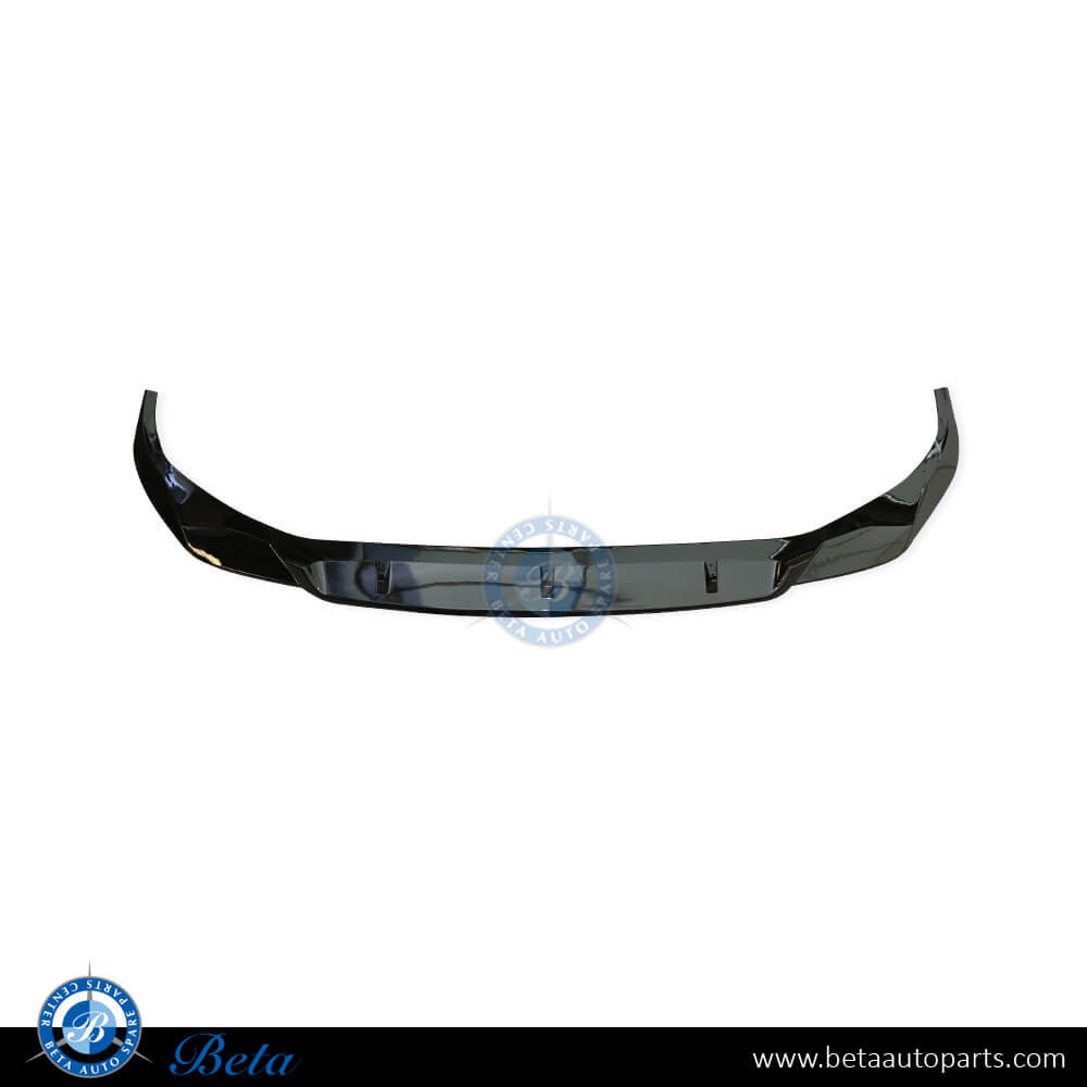 BMW 7 Series G11/G12 (2016-2019), Front Bumper Lower Spoiler Black Knight Look, China