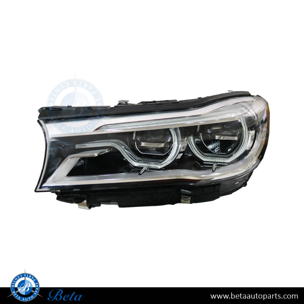 Left Side Headlamp Adaptive LED with AFS for BMW 7 Series G11/G12 2016-2019 models, Part Number 63117408709