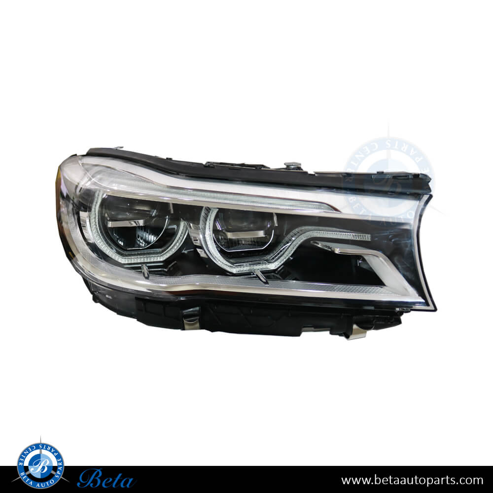 Right Side Headlamp Adaptive LED with AFS for BMW 7 Series G11/G12 2016-2019 models, Part Number 63117408710