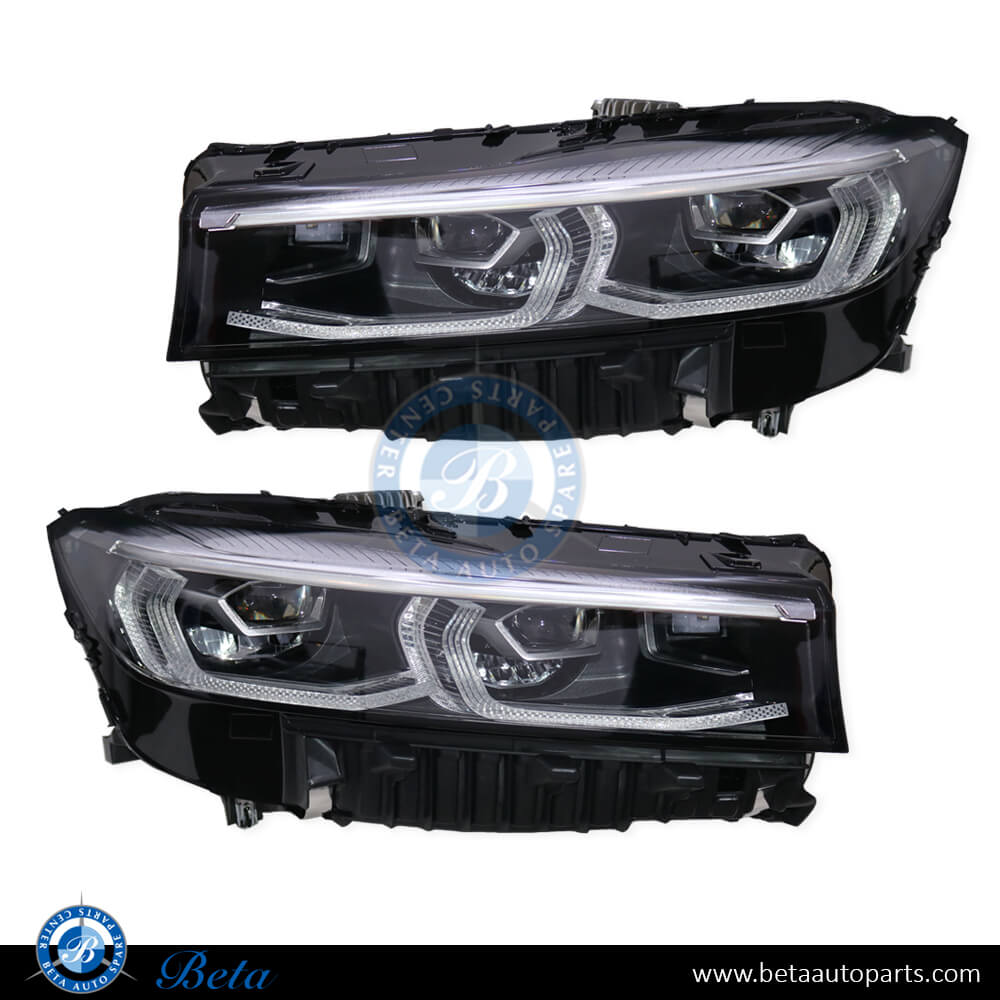 BMW 7 Series G11/G12 (2016-2019), Headlamp Upgrade from Adaptive LED to 2020 LCI look, China, 63117408715 / 63117408716