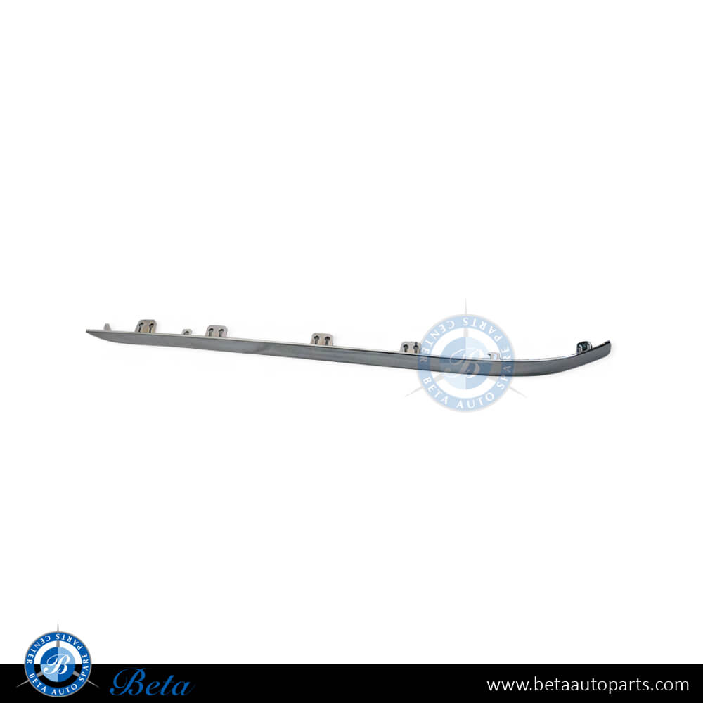 BMW 7 Series G11/G12 (2016-2019), Rear Bumper Chrome Moulding (Left), China, 51127365559