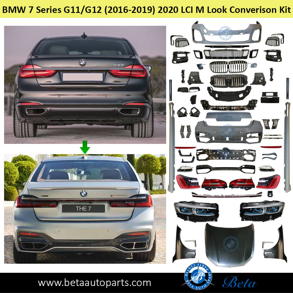 BMW 7 Series G11/G12 (2016-2019), 2020 LCI M look Conversion Kit, China