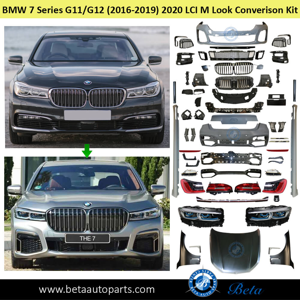 BMW 7 Series G11/G12 (2016-2019), 2020 LCI M look Conversion Kit, China