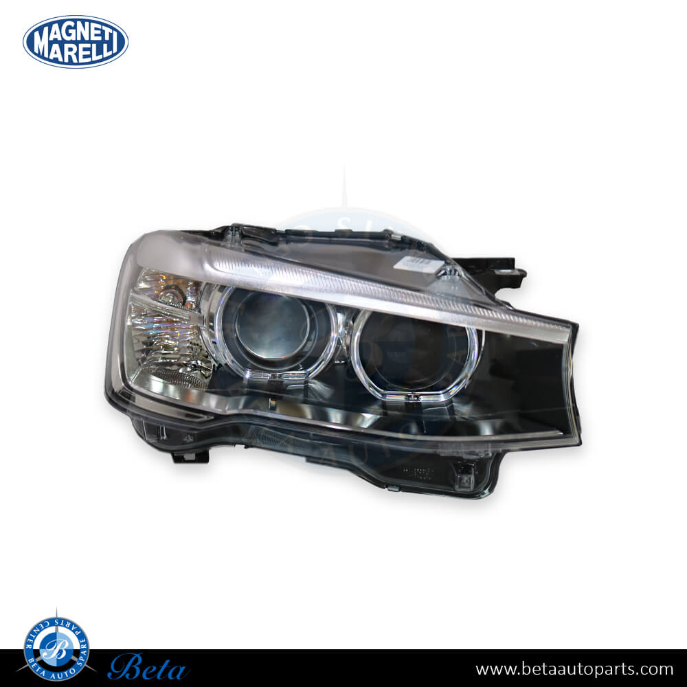 Right Side Headlamp AHL Bi-Xenon LED for BMW F25 / F26 LCI 2014-2017 models, Part Number 63127401138