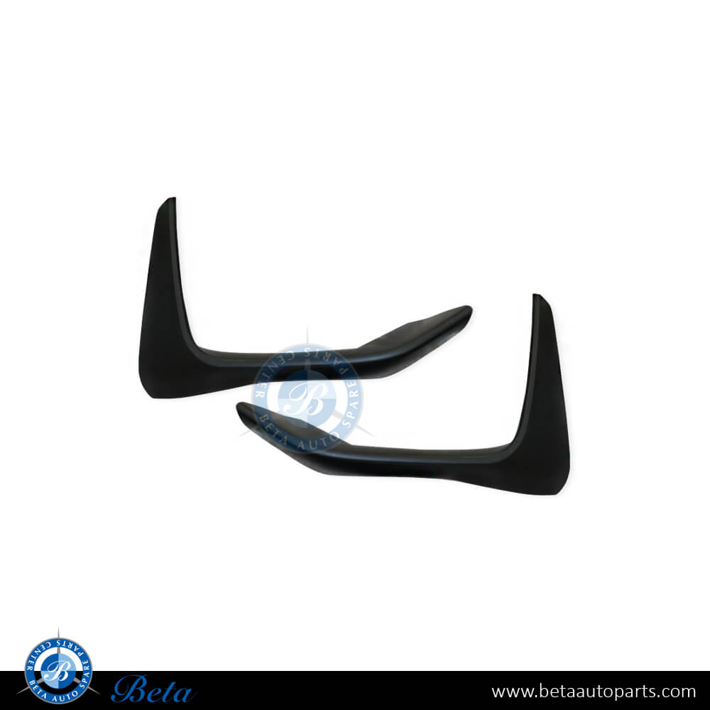 Front Bumper Lower Spoiler Matt Black color for BMW F30/F32/F80/F82 2012-2018 models, Part Number 51192350712