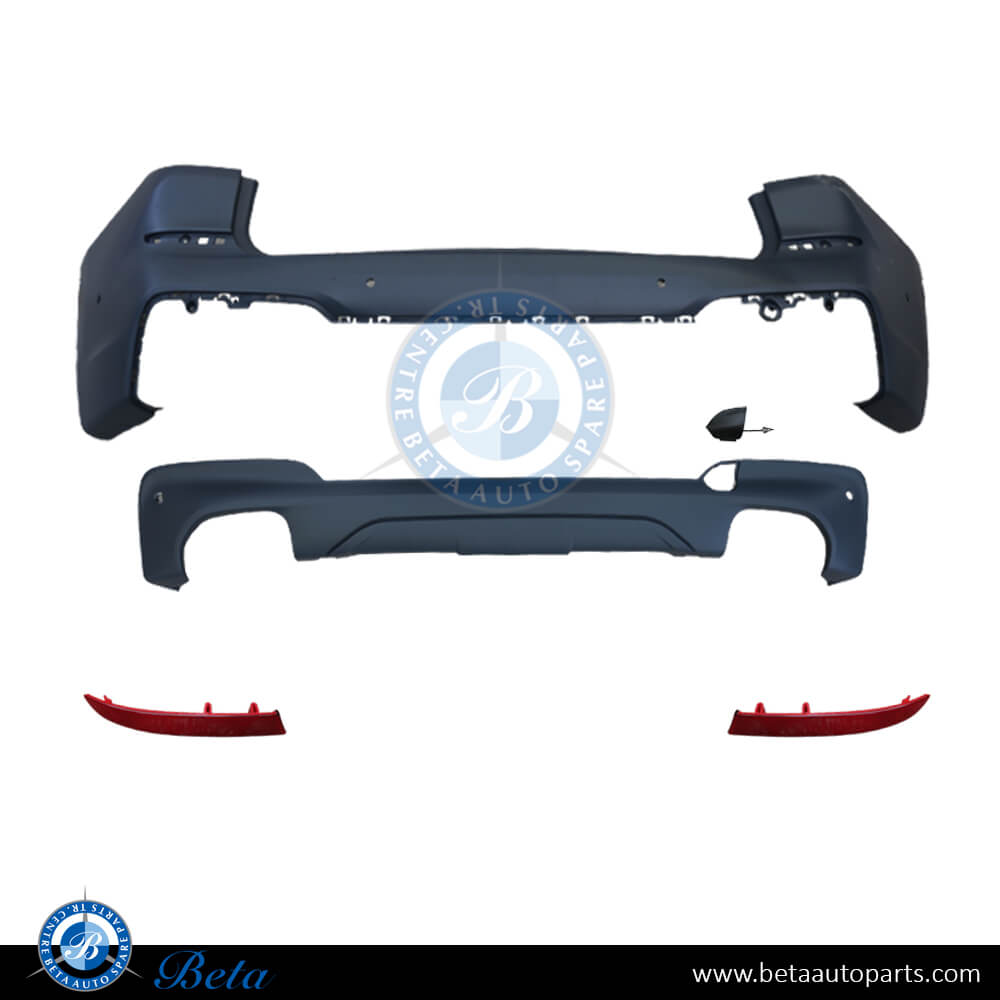 BMW X3 G01 (2018-2021), Rear Bumper Assembly M-Tek with PDC & Park Assist, China, 51128091992