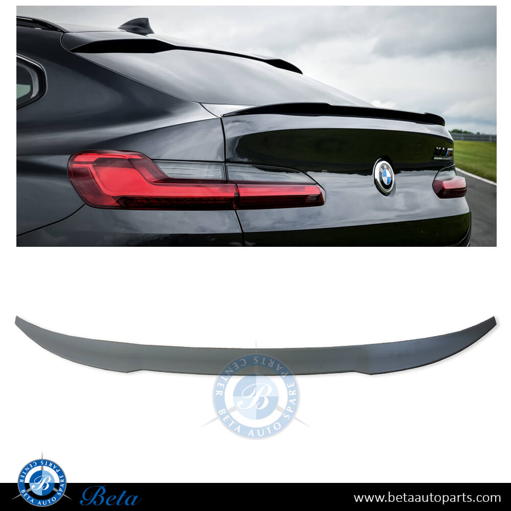 BMW X4 G02 (2019-Up), Trunk Spoiler M-Performance, Taiwan