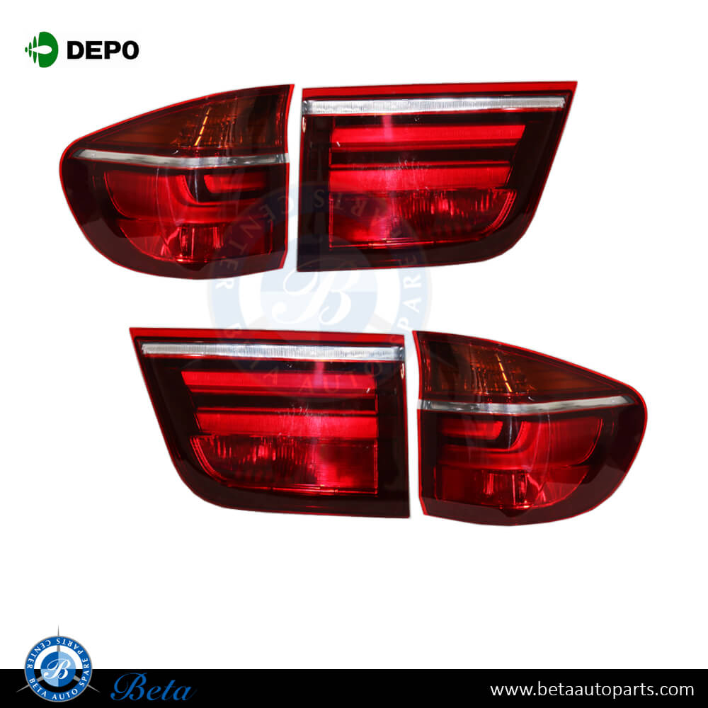 Tail Lamp Assembly Upgrade to 2012 Look for BMW X5 E70 2007-2010 models