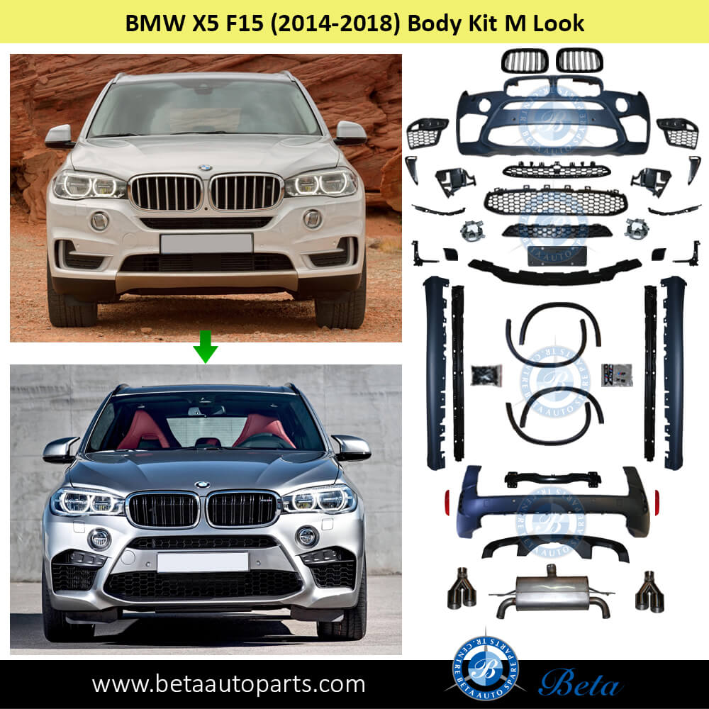 BMW X5 F15 (2014-2018), Body Kit M Look, China