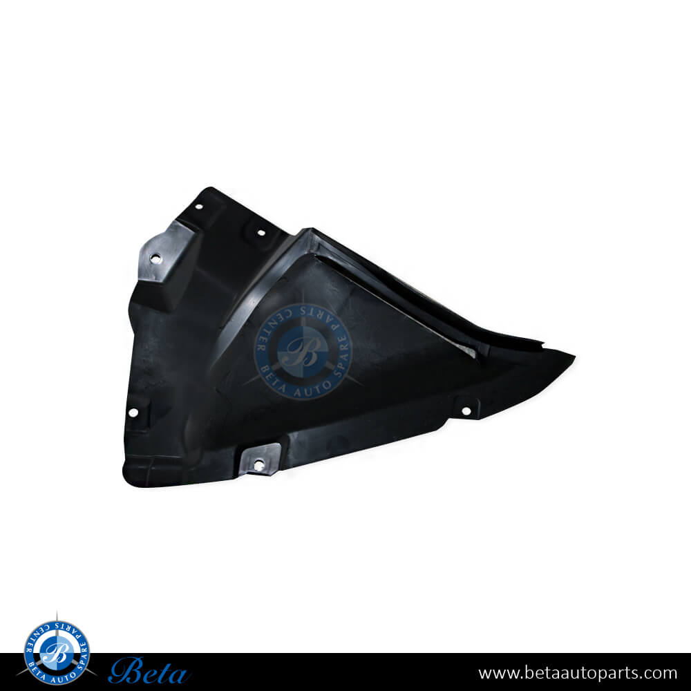 BMW X5 F15 (2014-2018), Front Wheel Fender Liner Triangular Cover (Right), China, 51717304046