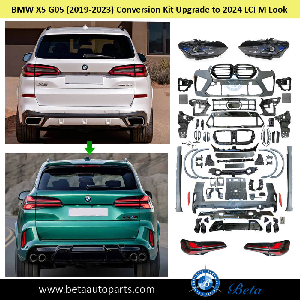 2024 LCI M Look Conversion Kit for BMW X5 G05 2019-2023 models Rear