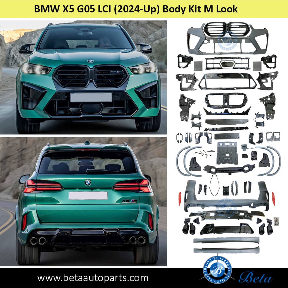 Body Kit M Look for BMW X5 G05 LCI 2024-Up models after fixing