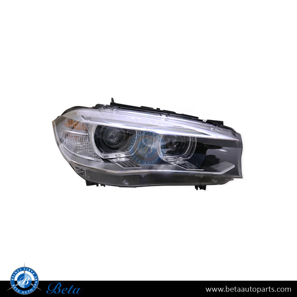 BMW X5/X6 F15/F16 (2014-2019), Headlamp Bixenon with HID (Right), China, 63117317102