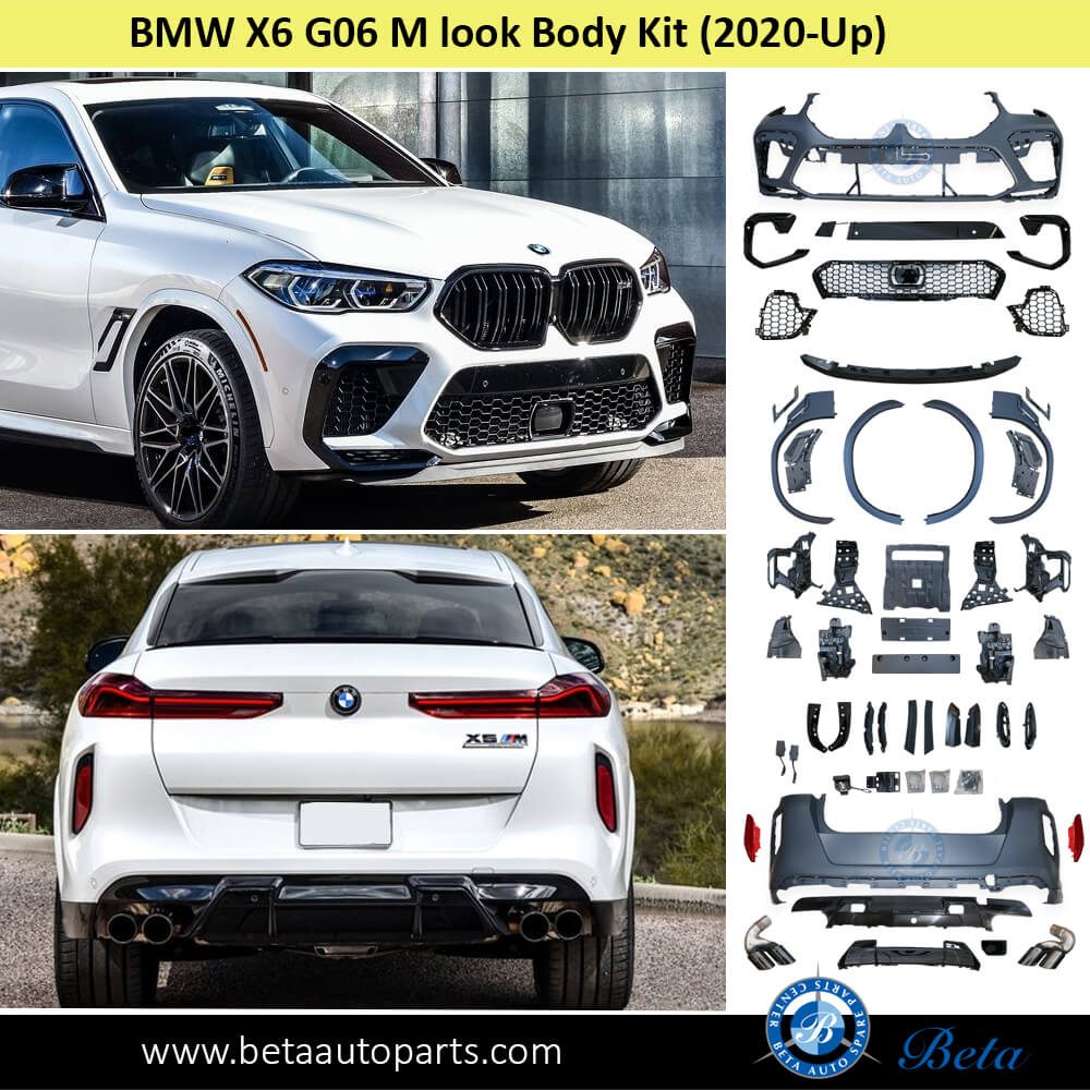 BMW X6 G06 (2020-Up), Body Kit M look, China