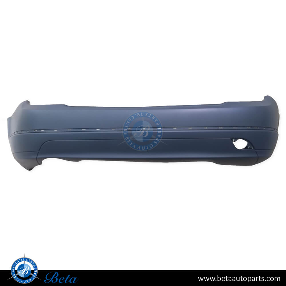 Rear Bumper without PDC with 1 Muffler Avantgarde for Mercedes C-Class W204 2008-2010 models, Part Number 2048851025