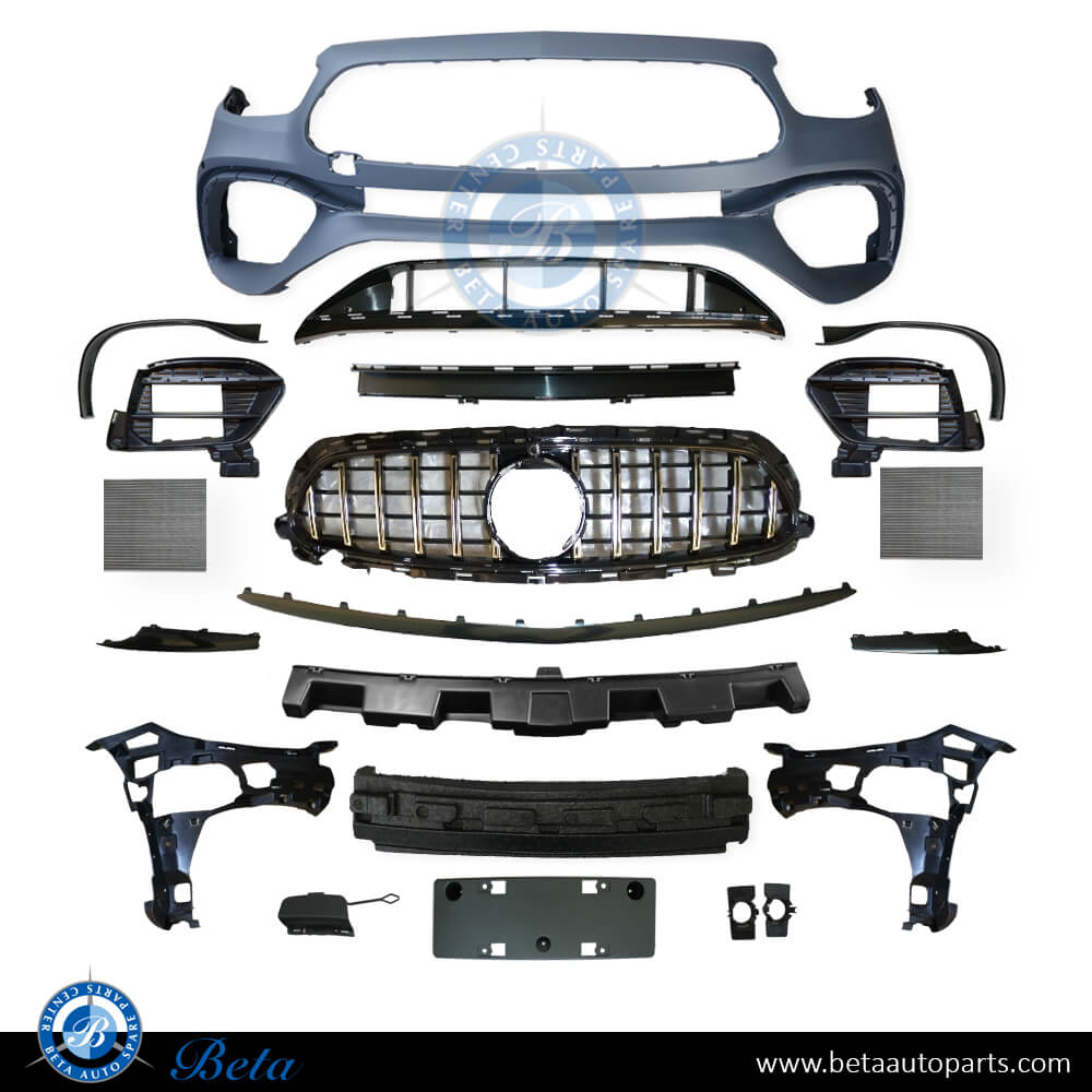 Front Bumper assembly AMG E63 look for Mercedes E-Class W213 2021-Up models, Part Number 2138851605