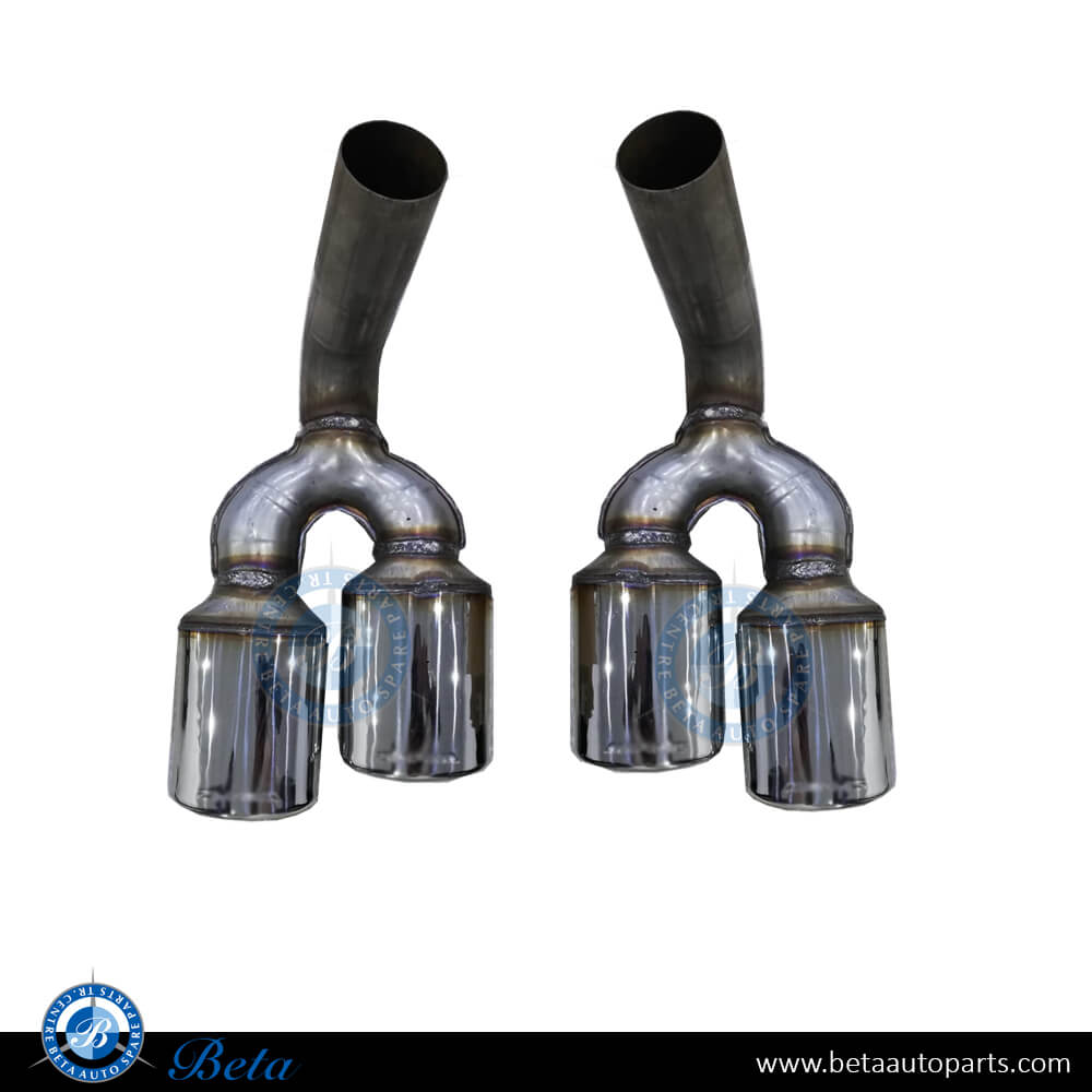 Exhaust Tips AMG G63 For G500 for Mercedes G-Class W463 1992-UP models, Part Number 4634905221 / 4634905321