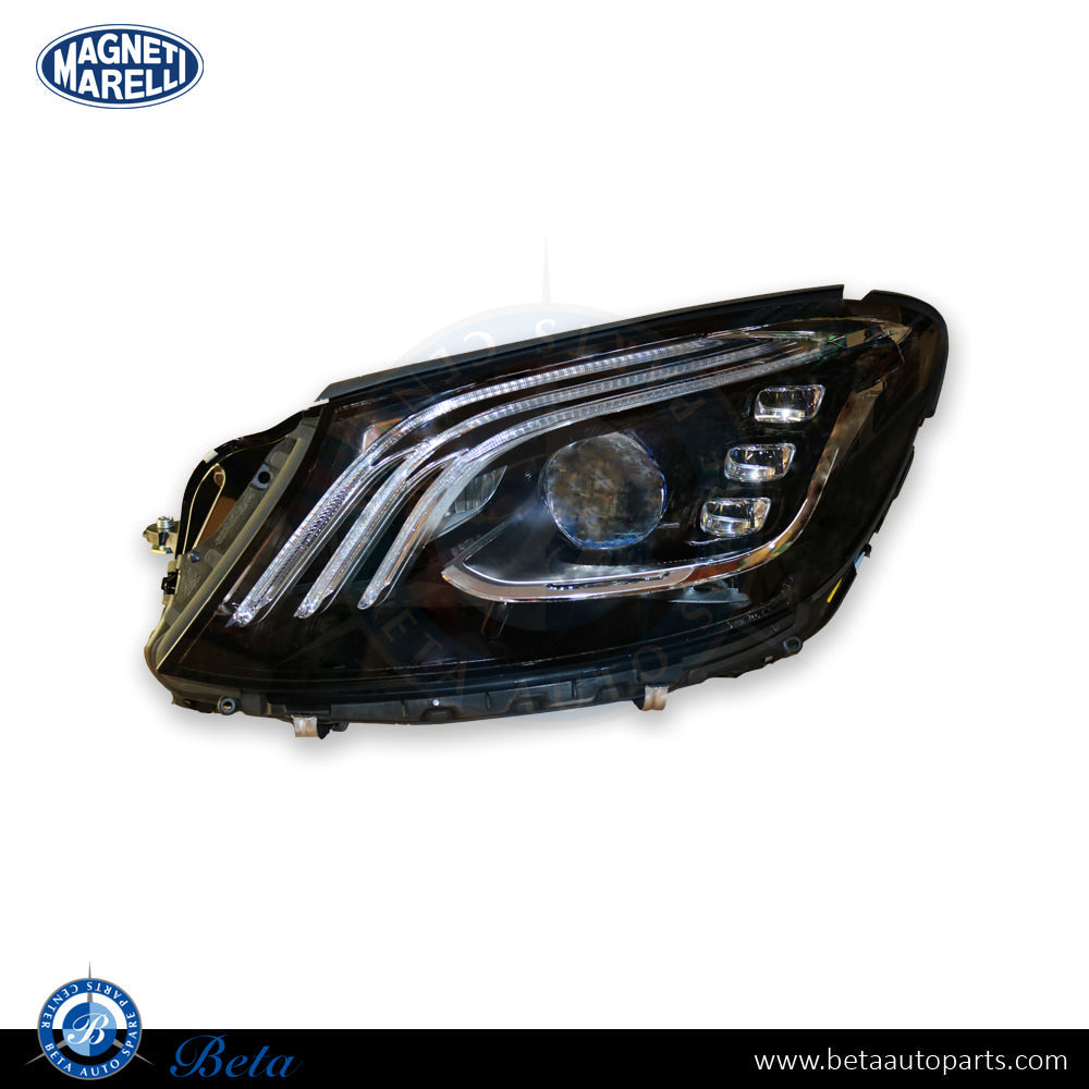 Left Side Headlamp LED for Mercedes S-Class W222 2018-up models, Part Number 2229067703