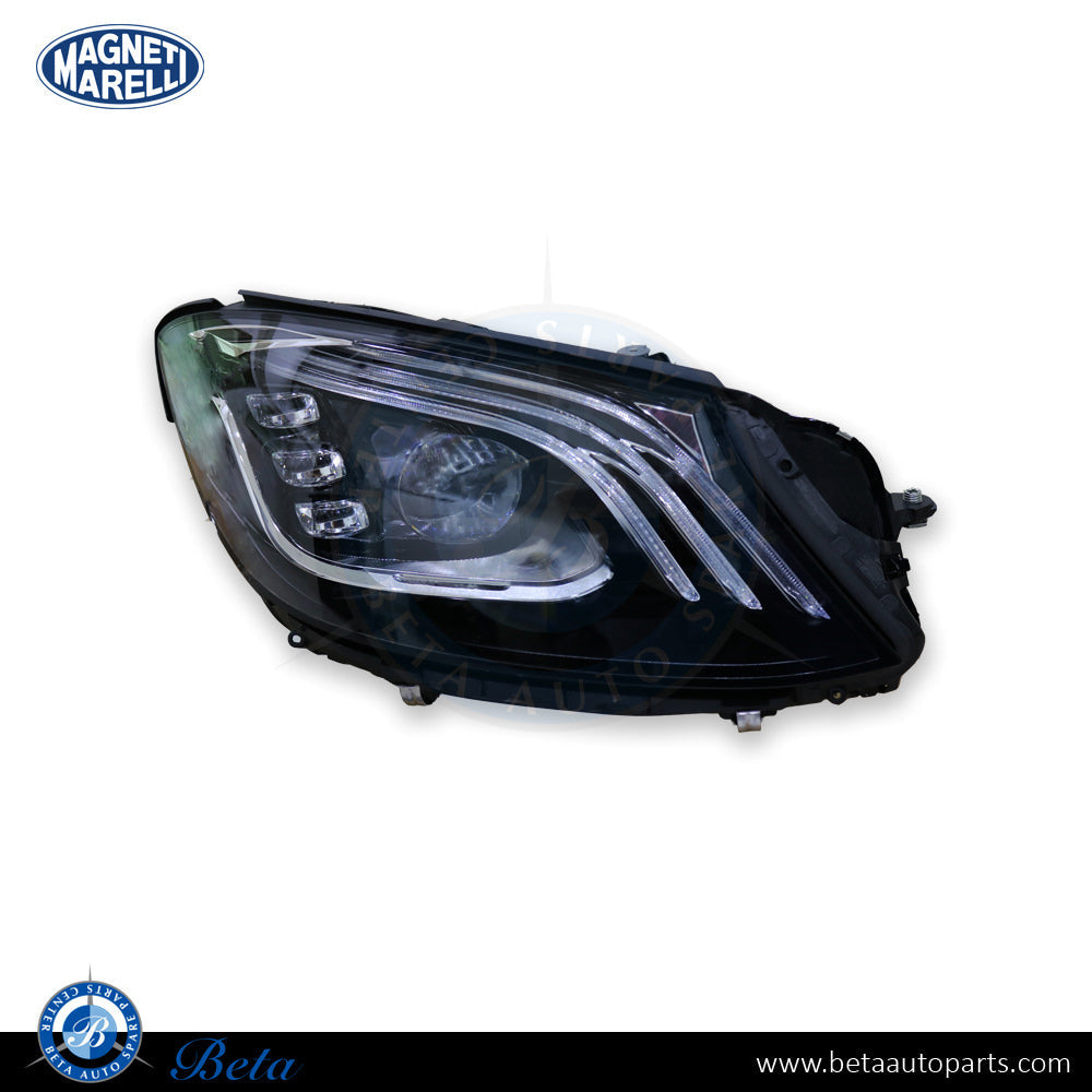 Right Side Headlamp LED for Mercedes S-Class W222 2018-up models, Part Number 2229067803