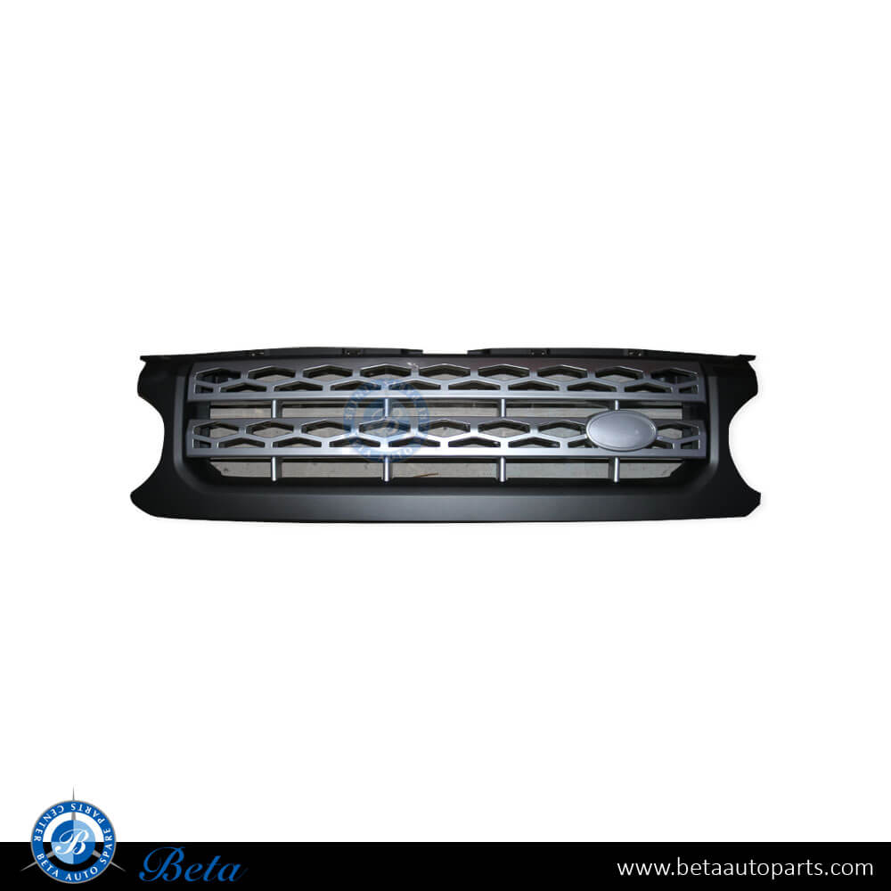 Radiator Grille - Black and Chrome for Land Rover Discovery 4 2010-2013 models, Part Number LR015446